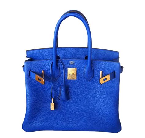 hermes bag blue|More.